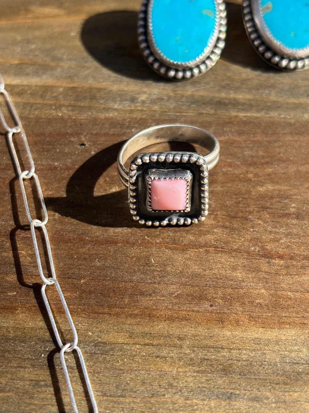 Pink Conch Ring