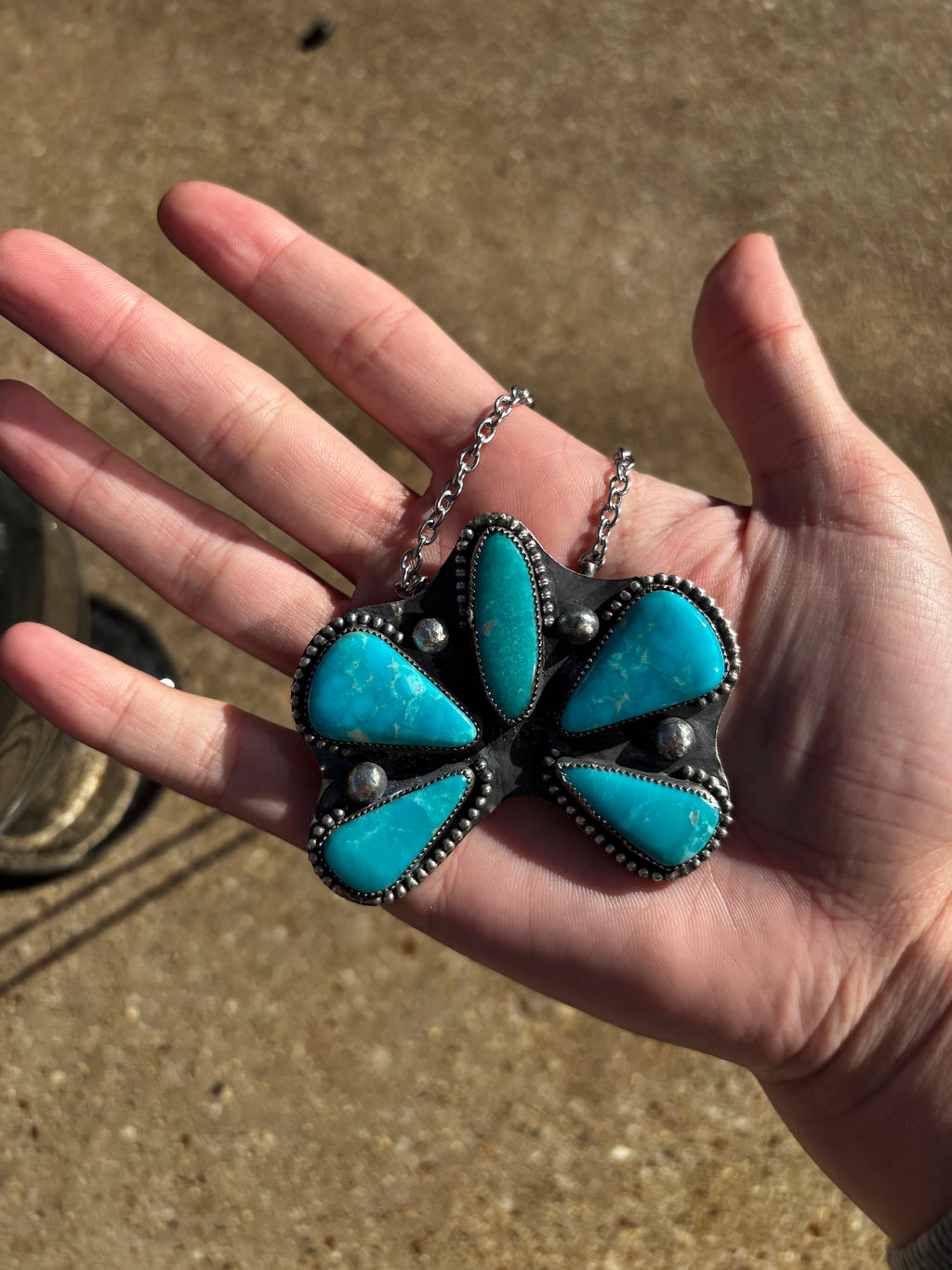 Kingman Statement Necklace