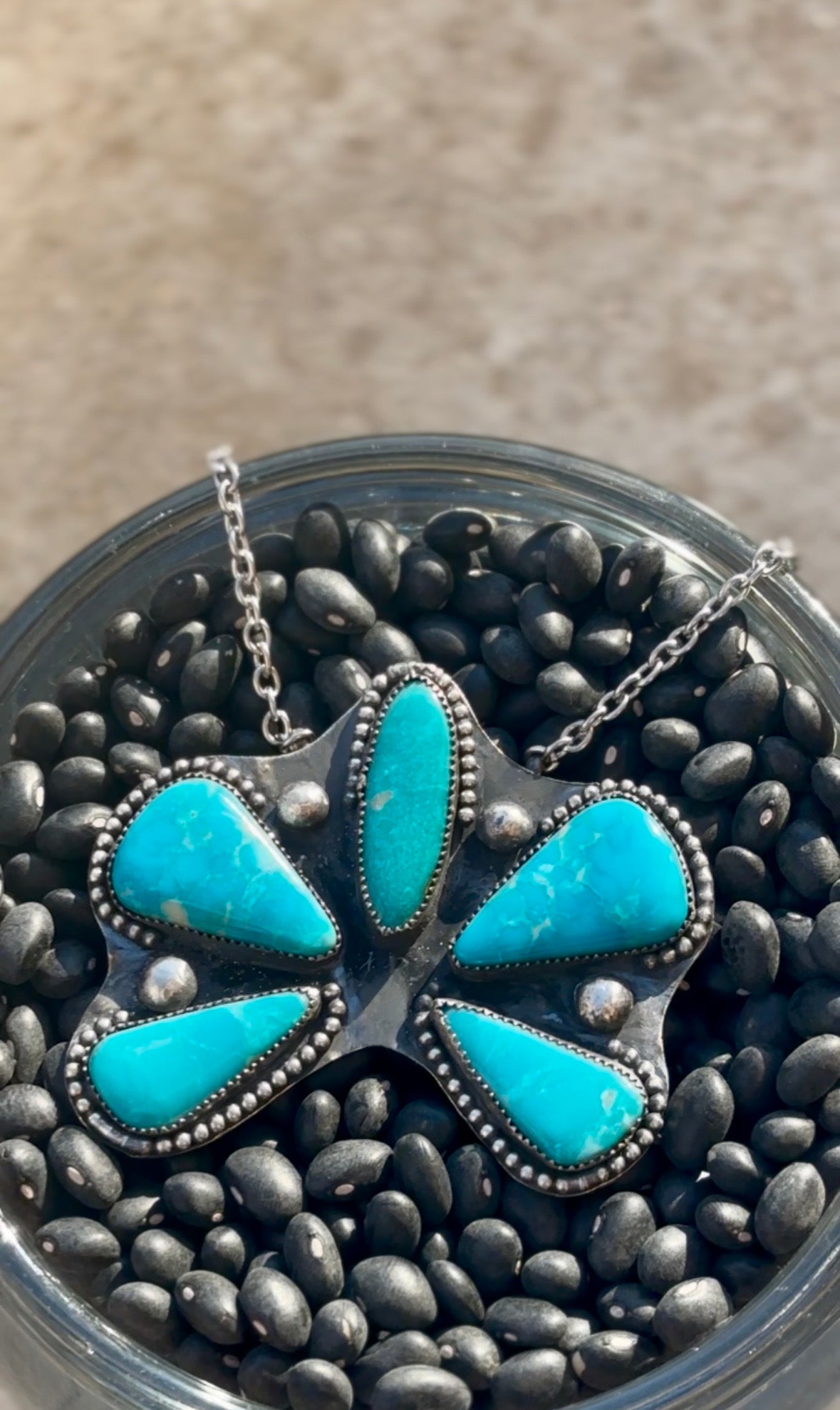 Kingman Statement Necklace