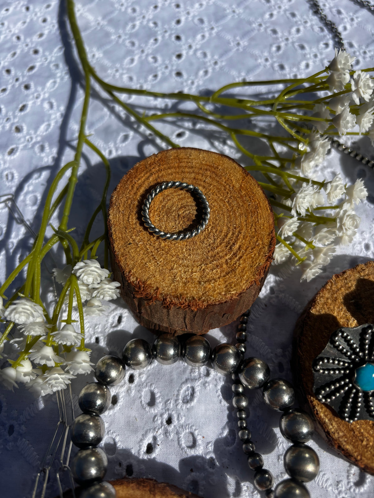 Twist Wire Stacker Ring