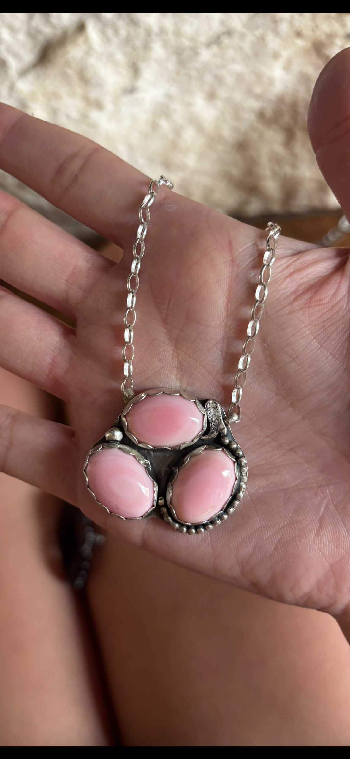 3 Stone Pink Conch Boot